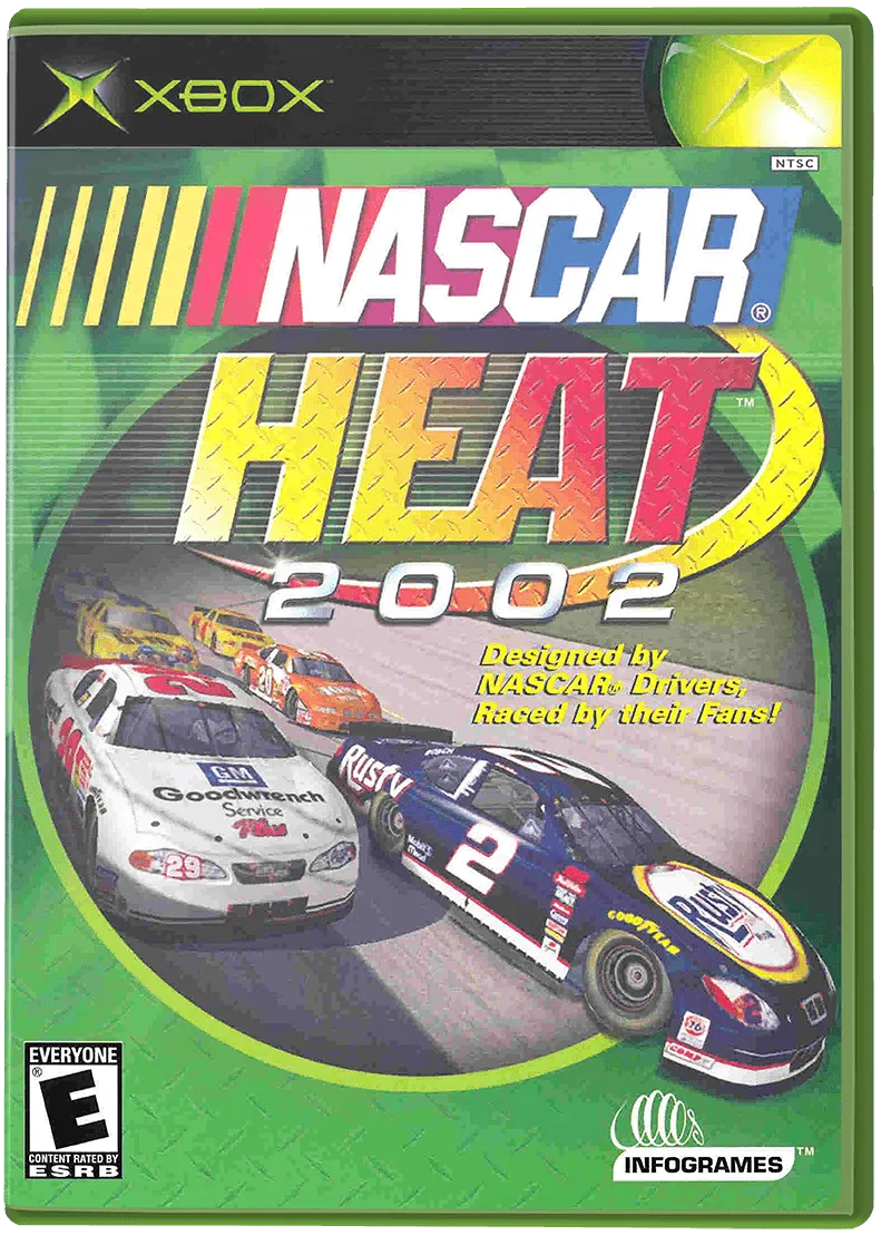 NASCAR Heat 2002 box art