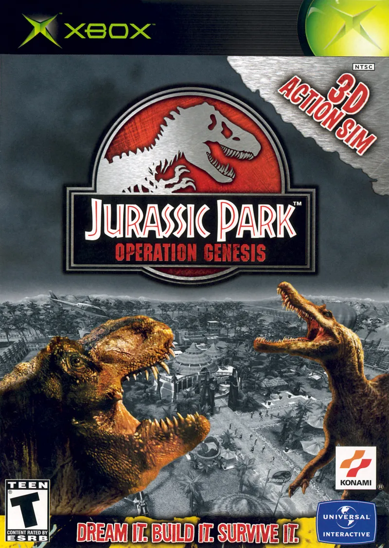 Jurassic Park: Operation Genesis box art