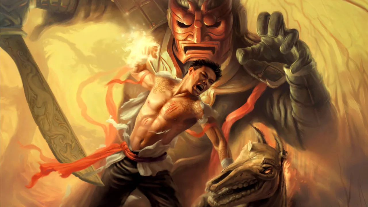 Backdrop artwork for Jade Empire