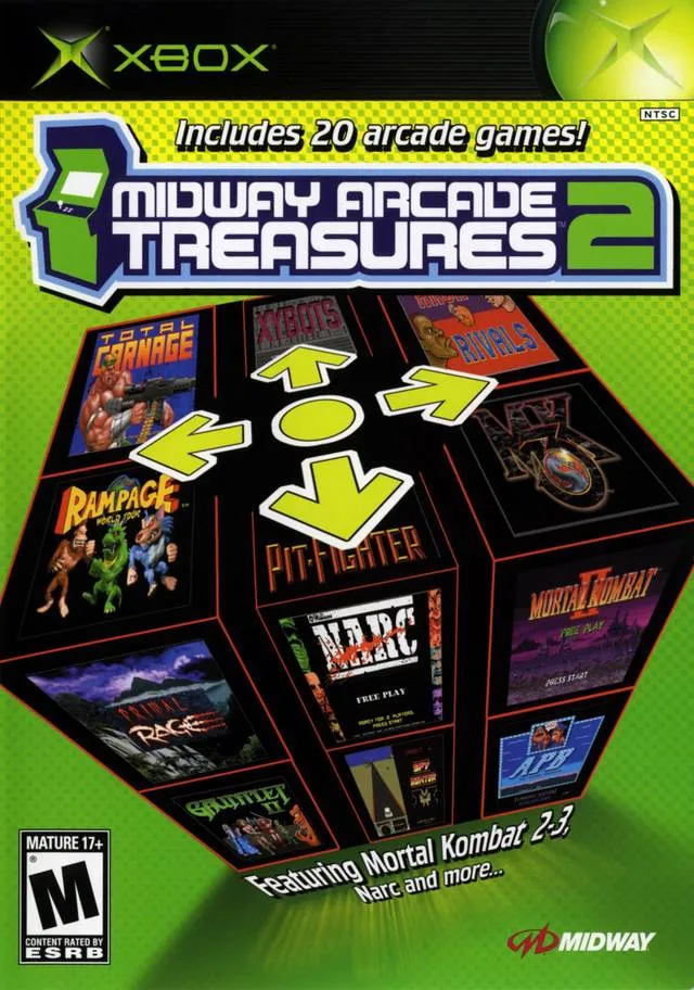 Midway Arcade Treasures 2 box art