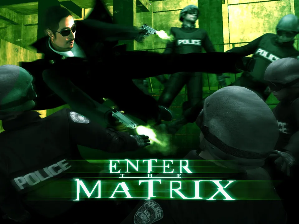 Backdrop artwork for Enter the Matrix
