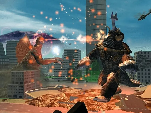 Godzilla: Destroy All Monsters Melee screenshot