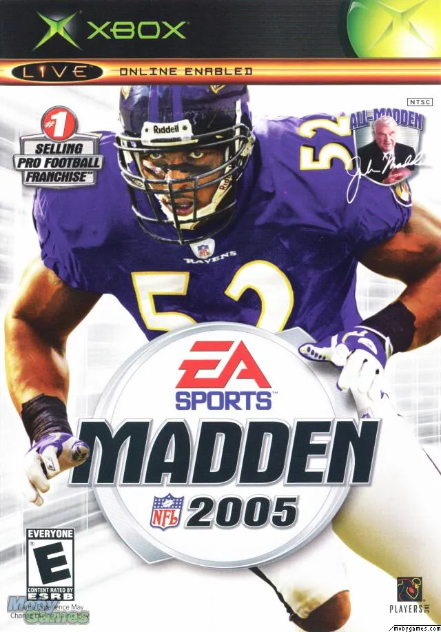 Madden NFL 2005 box art