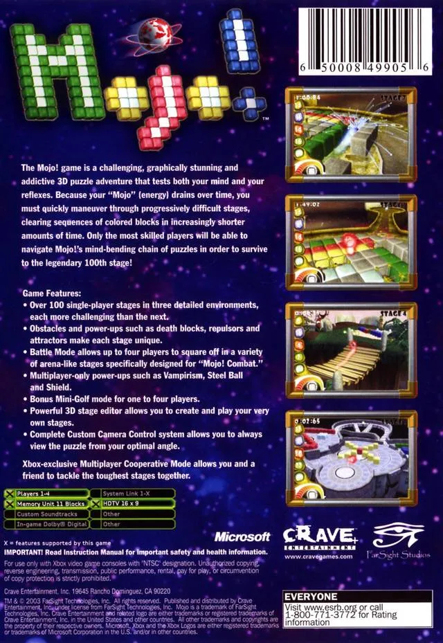 Mojo! box back