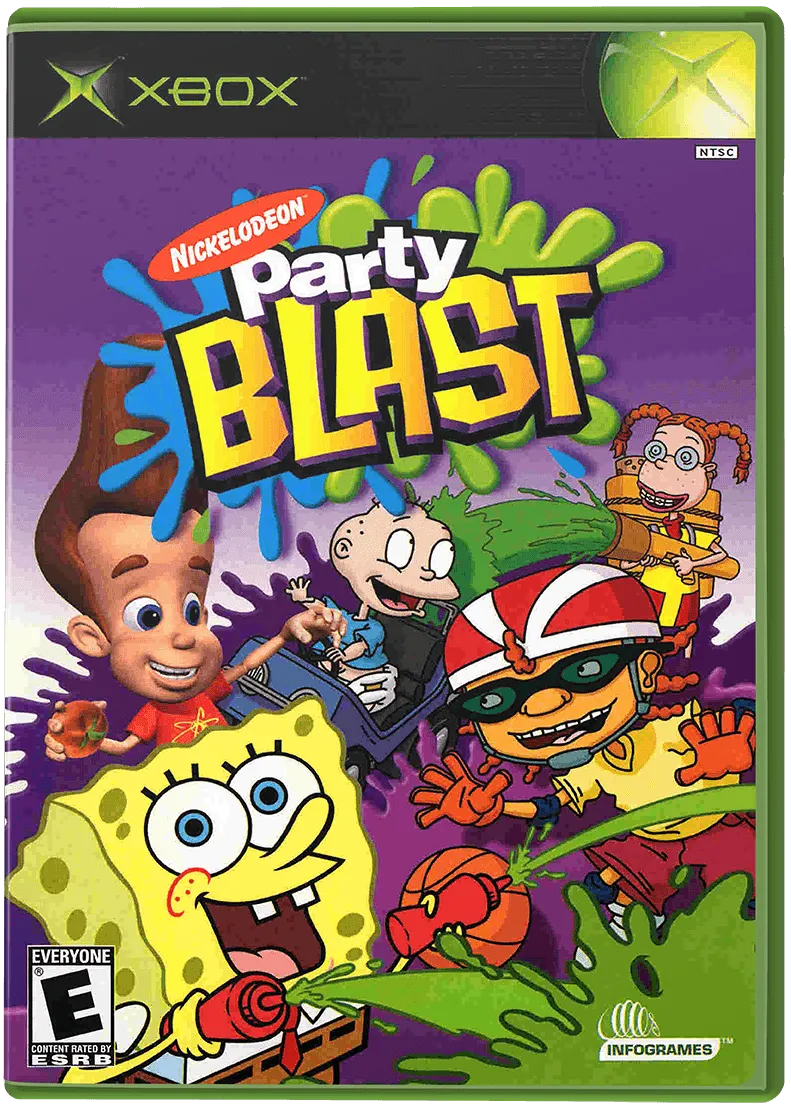 Nickelodeon Party Blast box art