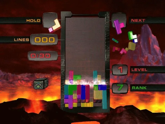 Backdrop artwork for Tetris Worlds