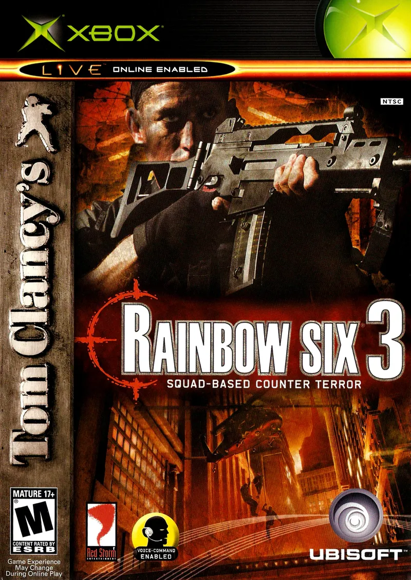 Tom Clancy's Rainbow Six 3 box art