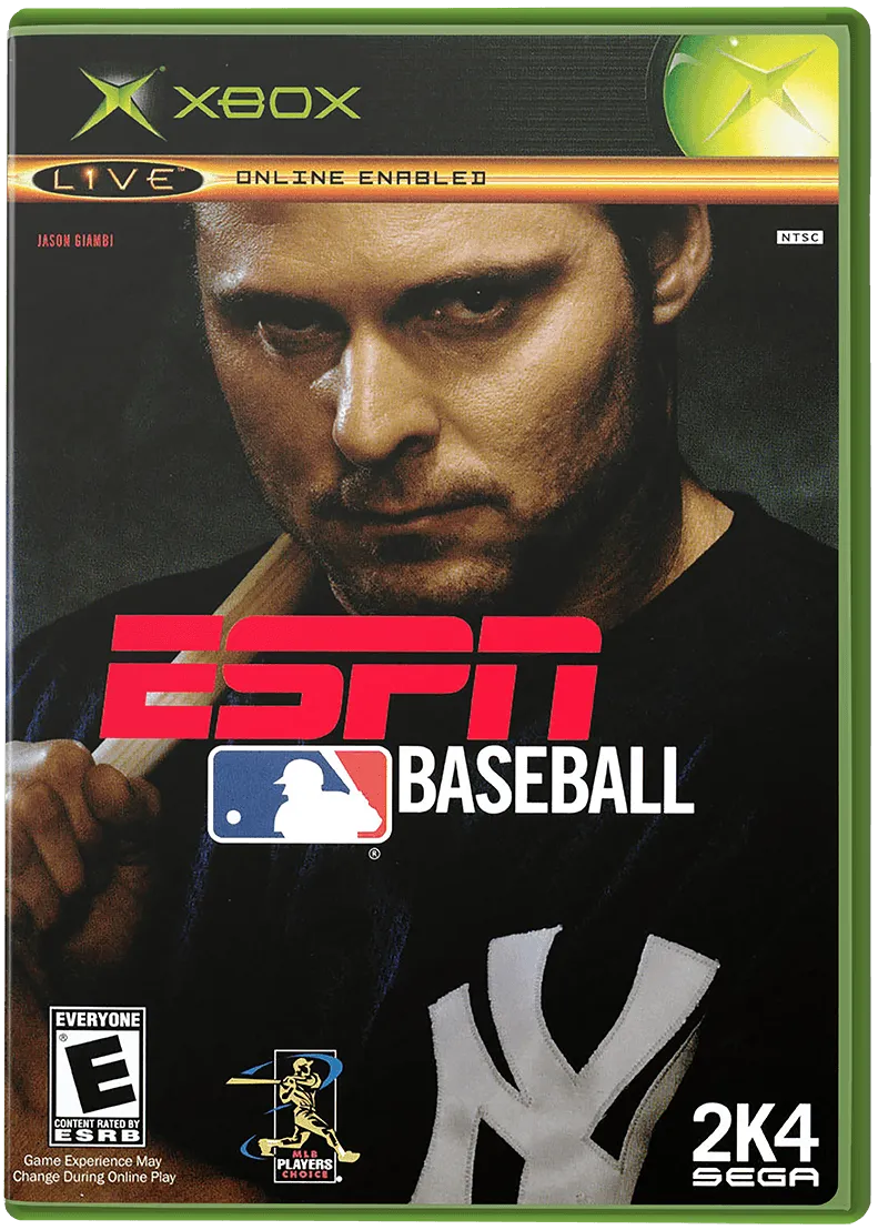 ESPN Major League Baseball box art