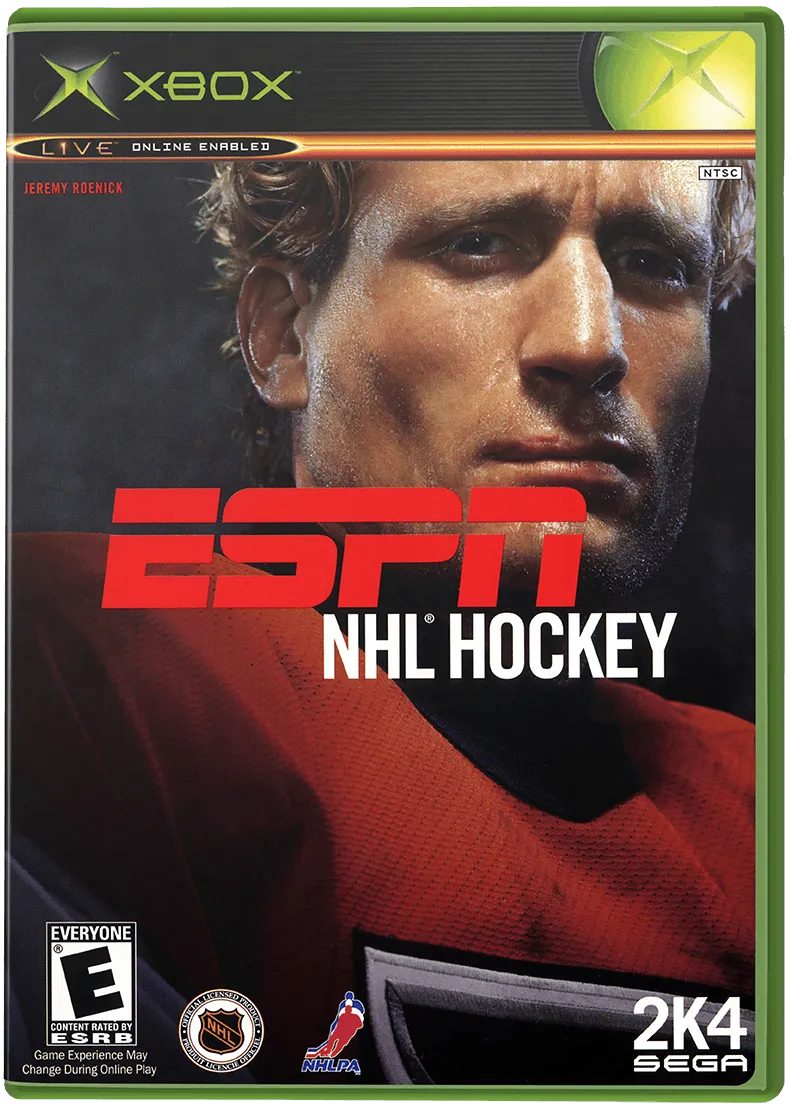 ESPN NHL Hockey box art