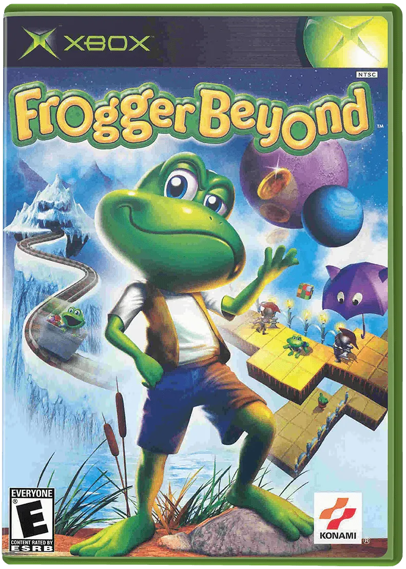 Frogger Beyond box art