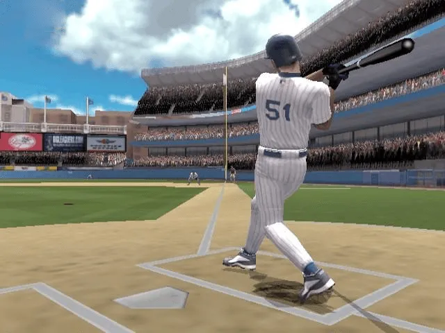 Backdrop artwork for High Heat Major League Baseball 2004