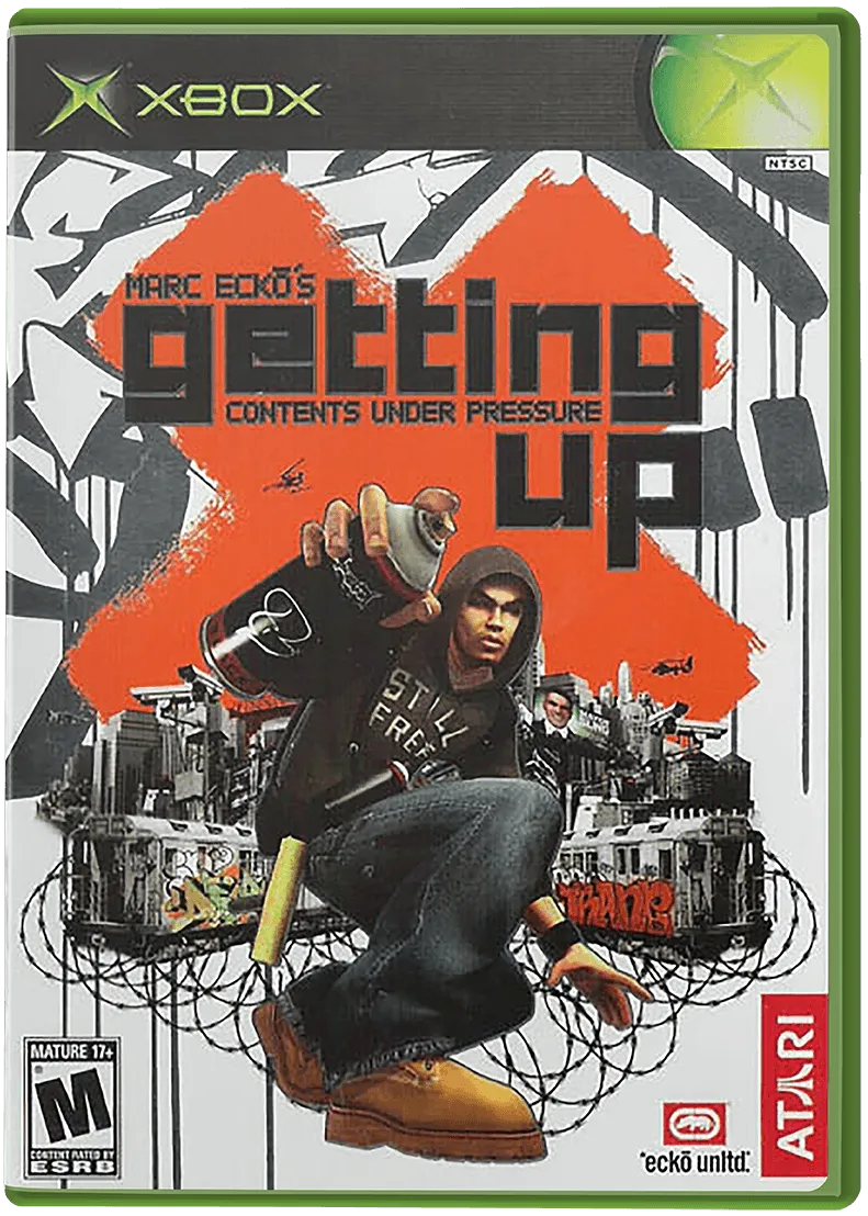 Marc Ecko's Getting Up: Contents Under Pressure box art
