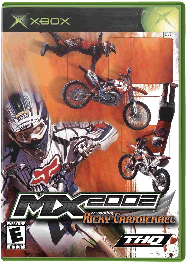 MX 2002 featuring Ricky Carmichael box art