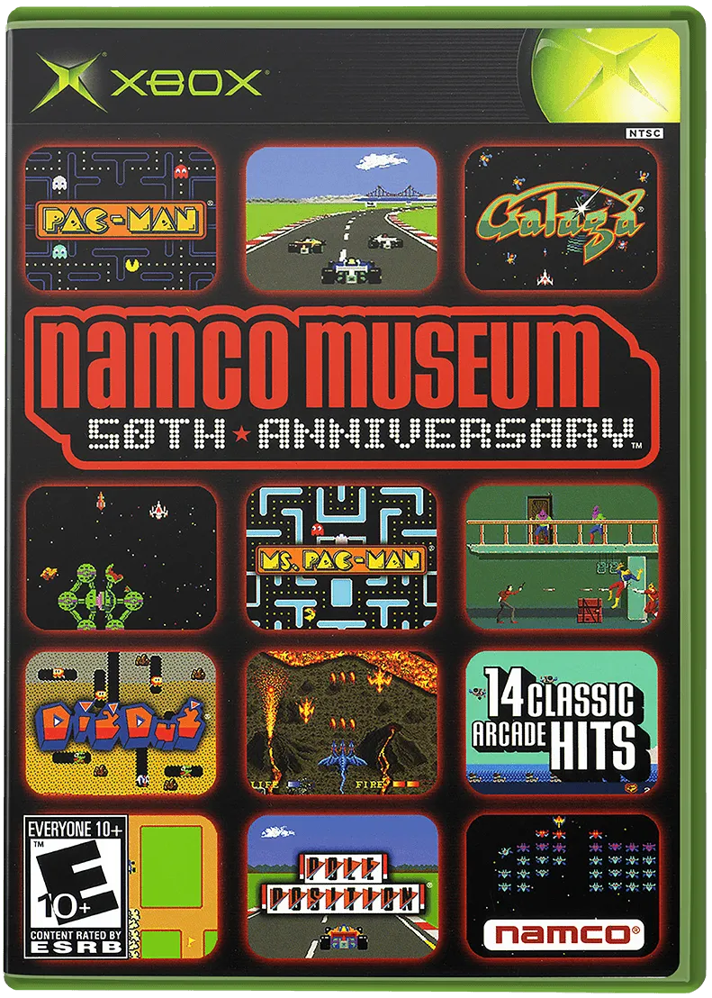 Namco Museum: 50th Anniversary Arcade Collection box art