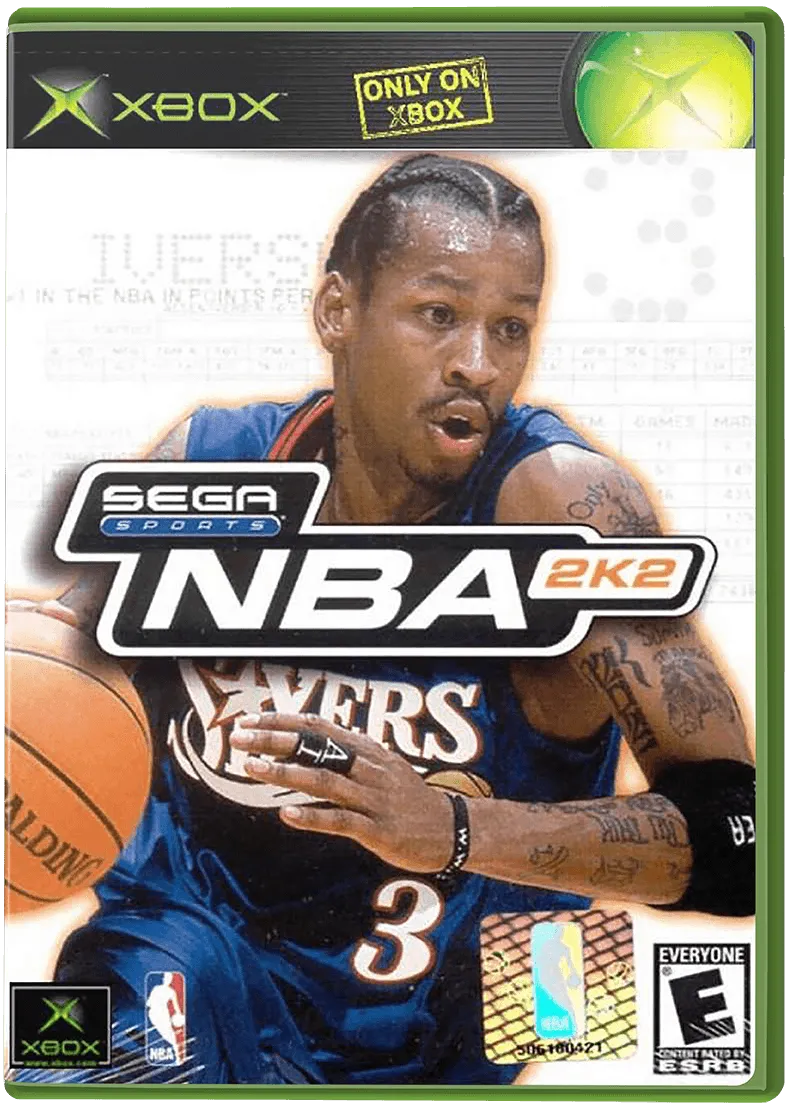 NBA 2K2 box art
