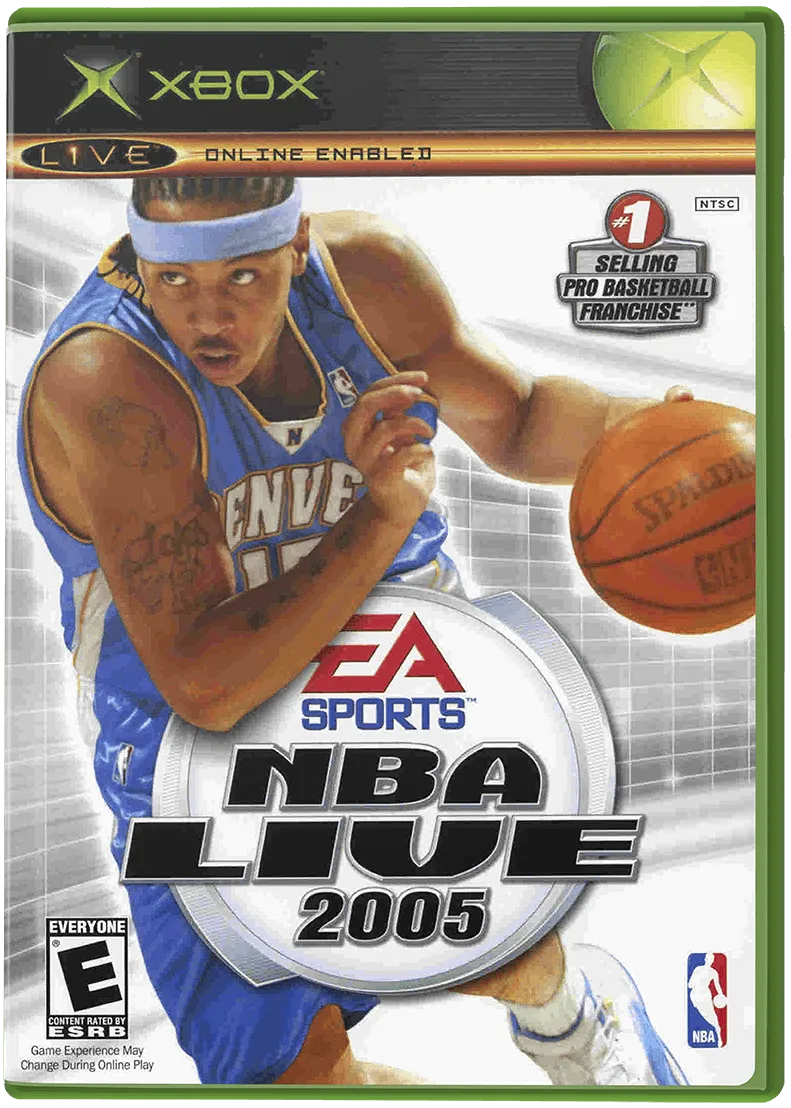 NBA Live 2005 box art