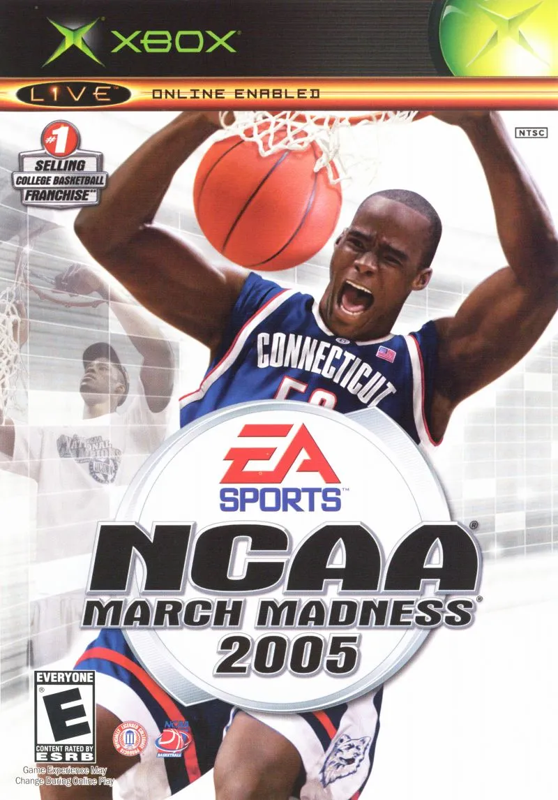 NCAA March Madness 2005 box art