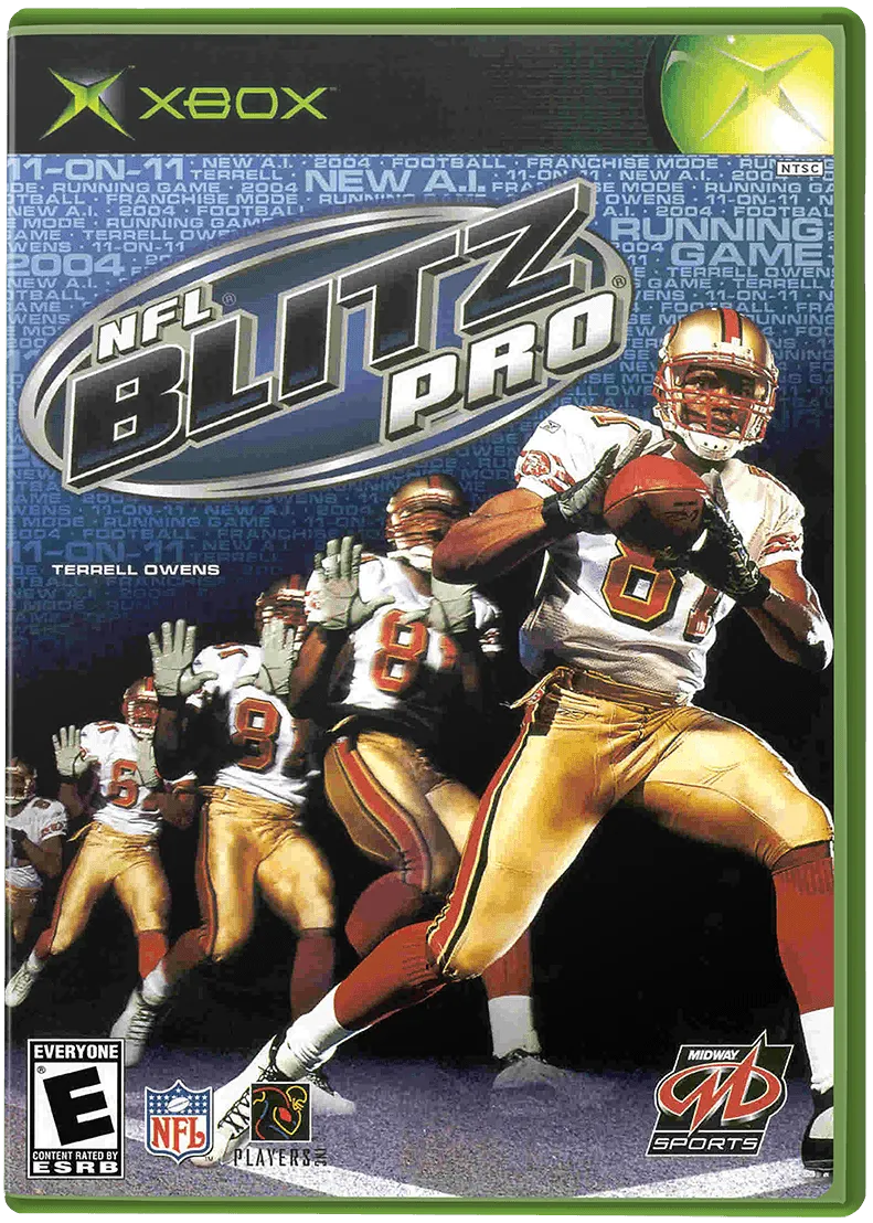 NFL Blitz Pro box art