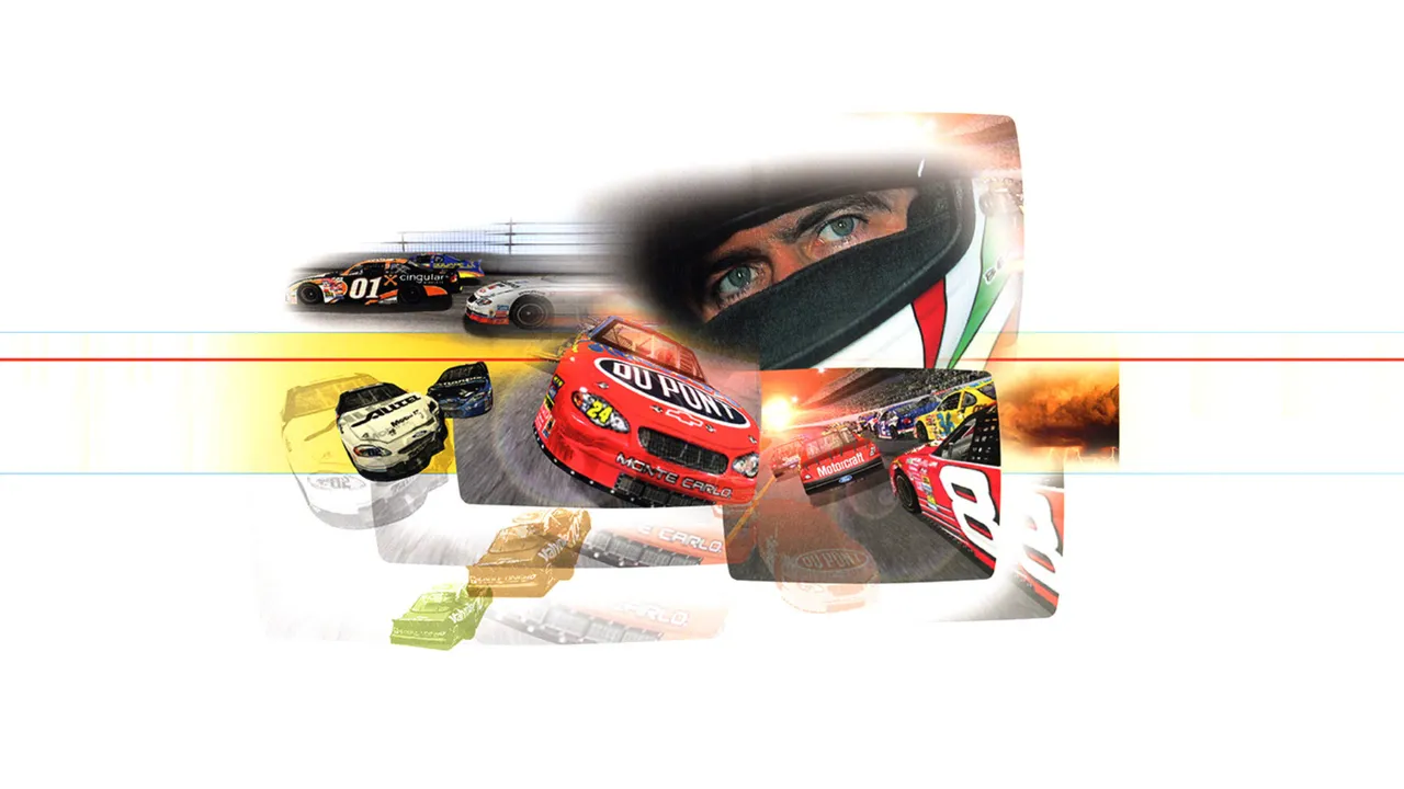 Backdrop artwork for NASCAR Thunder 2002