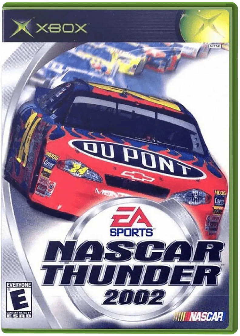 NASCAR Thunder 2002 box art