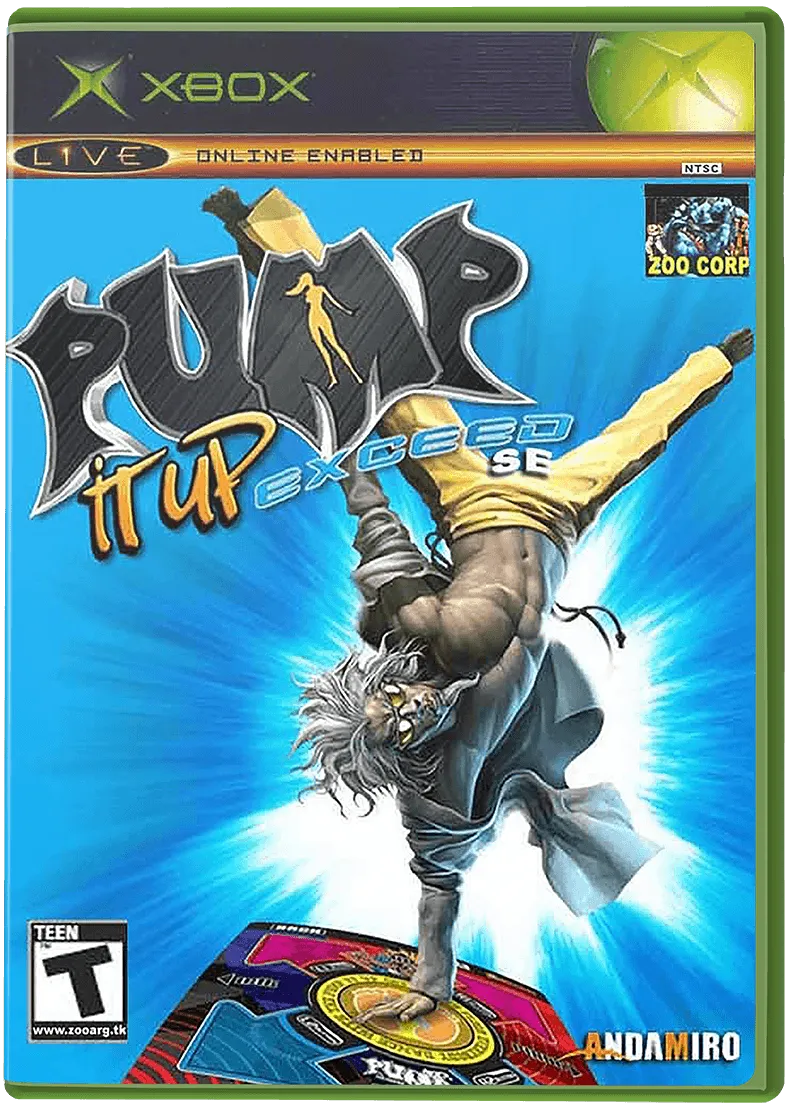 Pump It Up: Exceed box art