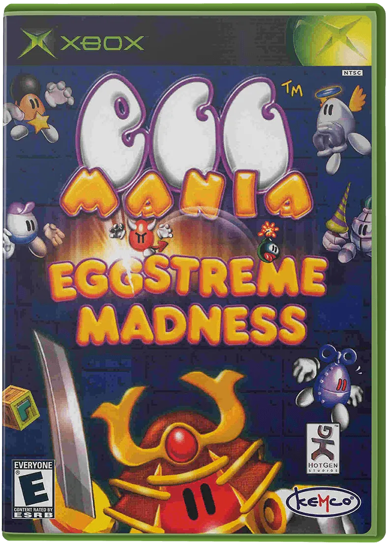 Egg Mania: Eggstreme Madness box art