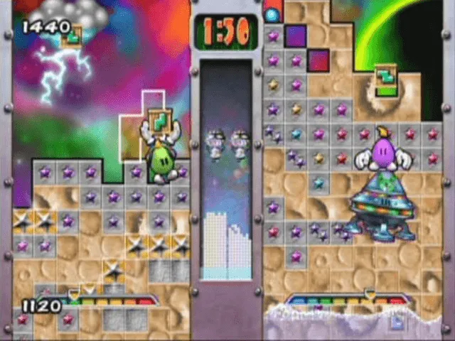 Backdrop artwork for Egg Mania: Eggstreme Madness