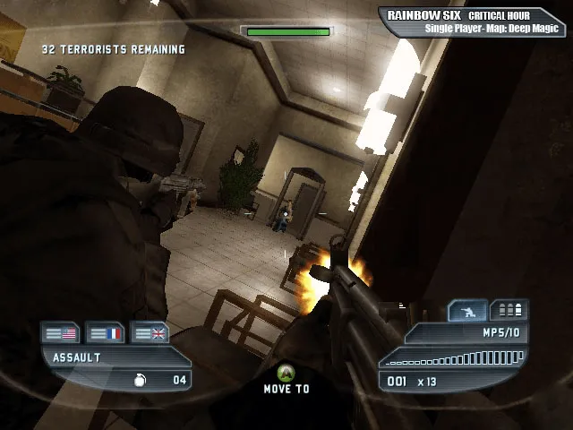Backdrop artwork for Rainbow Six: Critical Hour