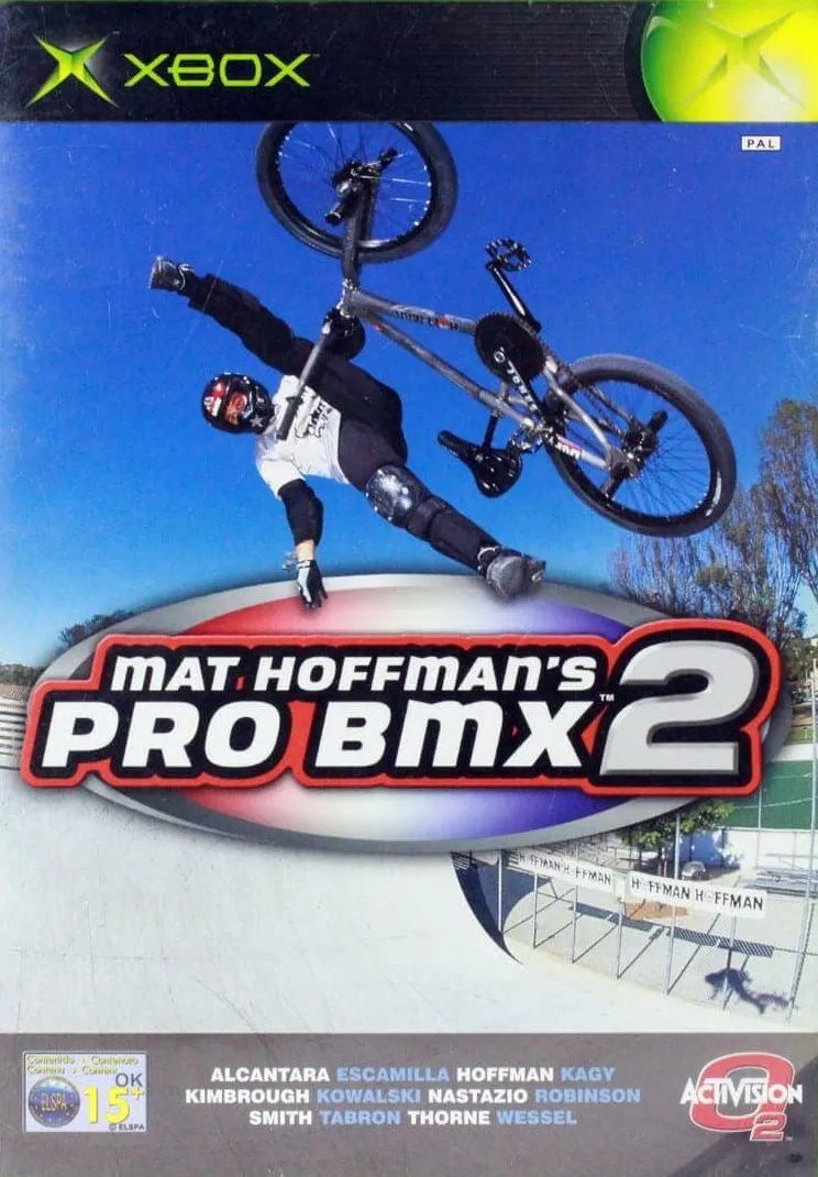 Mat Hoffman's Pro BMX 2 box art