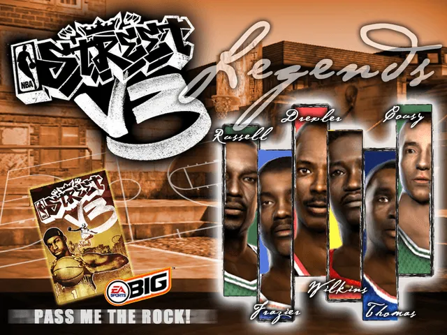 NBA Street V3 screenshot