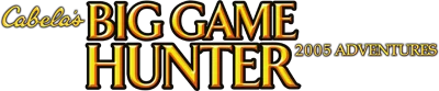 Cabela's Big Game Hunter 2005 Adventures logo
