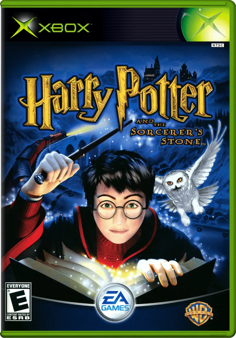 Harry Potter and the Sorcerer's Stone box art