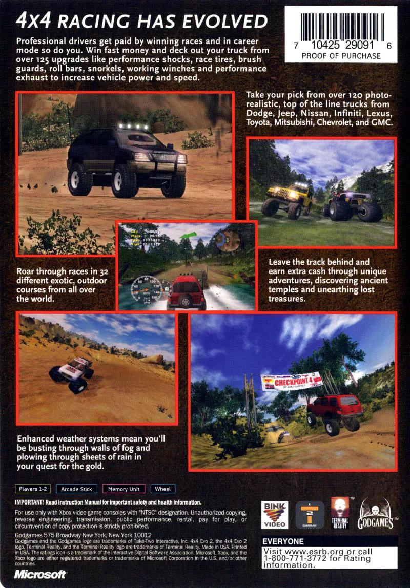 4x4 EVO 2 box back