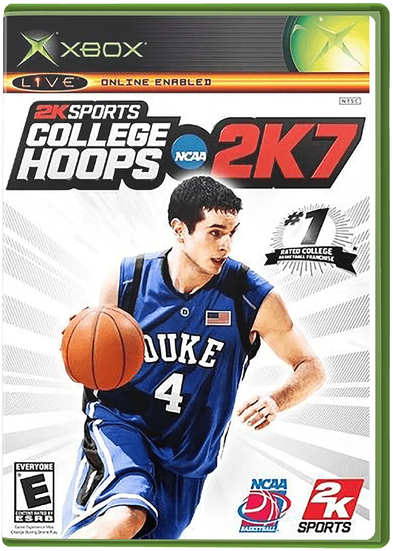 College Hoops 2K7 box art