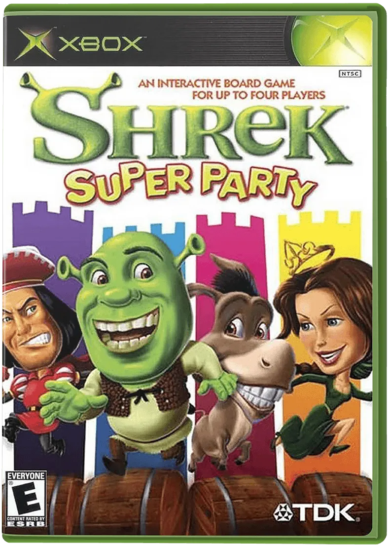 Shrek Super Party box art