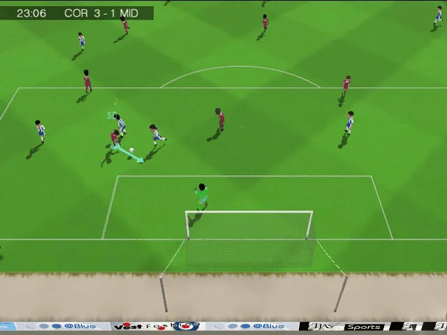 Backdrop artwork for Sensible Soccer 2006