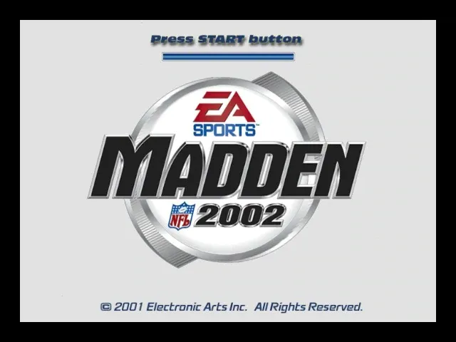 Madden NFL 2002 screenshot