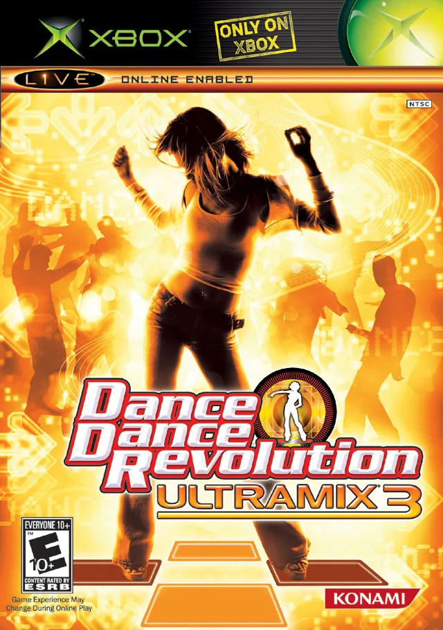 Dancing Stage Unleashed 3 cover art for Microsoft Xbox