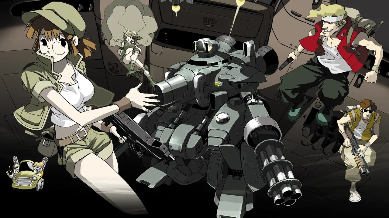 Backdrop artwork for Metal Slug 5