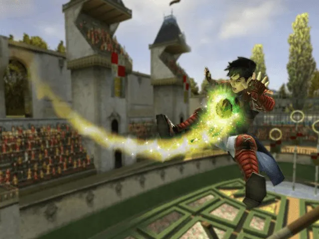 Backdrop artwork for Harry Potter: Quidditch World Cup