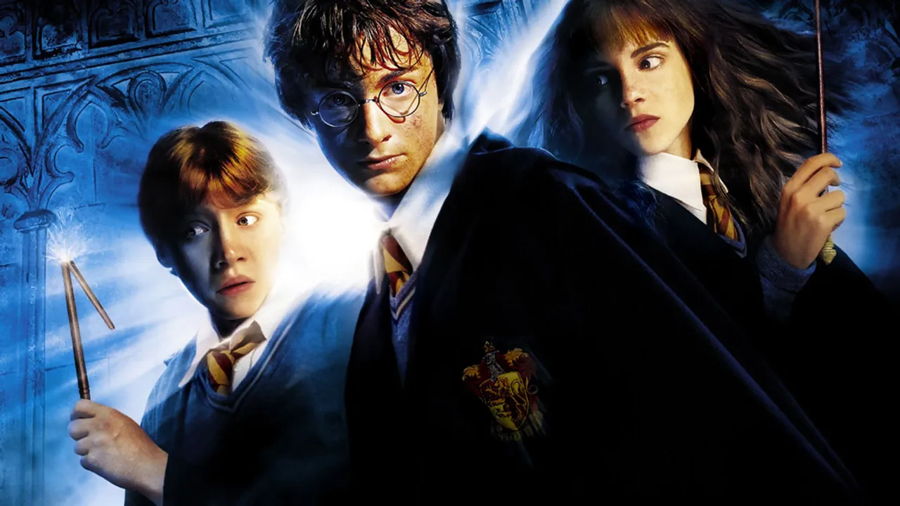 Backdrop artwork for Harry Potter and the Chamber of Secrets