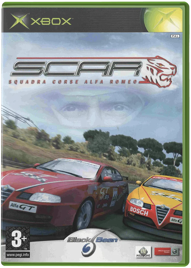S.C.A.R. : Squadra Corse Alfa Romeo cover art for Microsoft Xbox