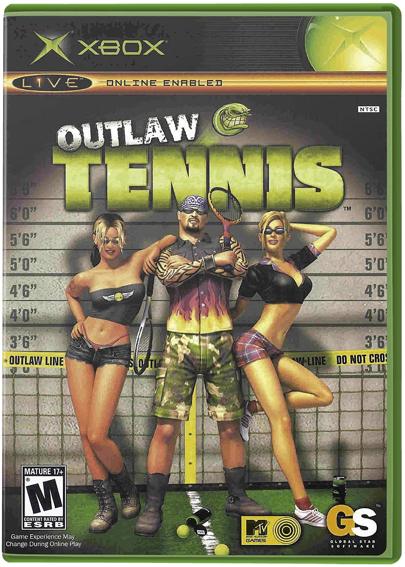Outlaw Tennis box art