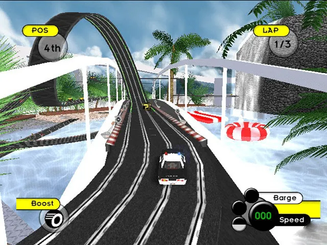 Backdrop artwork for Grooverider: Slot Car Thunder