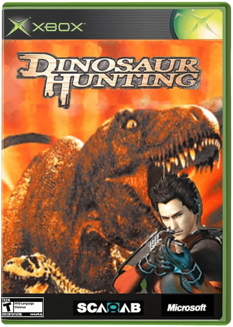 Dinosaur Hunting box art