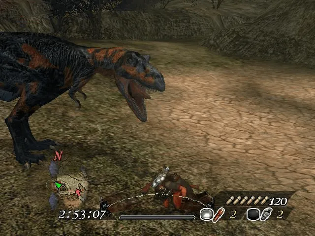 Backdrop artwork for Dinosaur Hunting