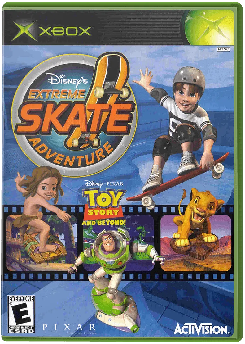 Disney's Extreme Skate Adventure box art