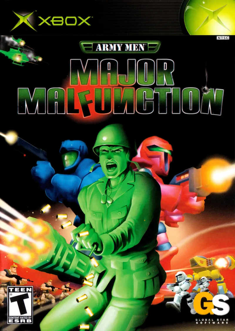 Army Men: Major Malfunction box art