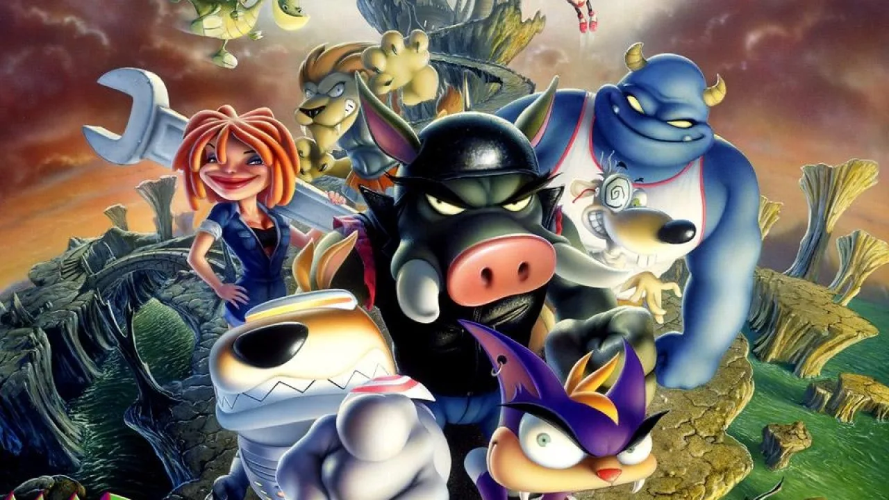 Backdrop artwork for Mad Dash Racing