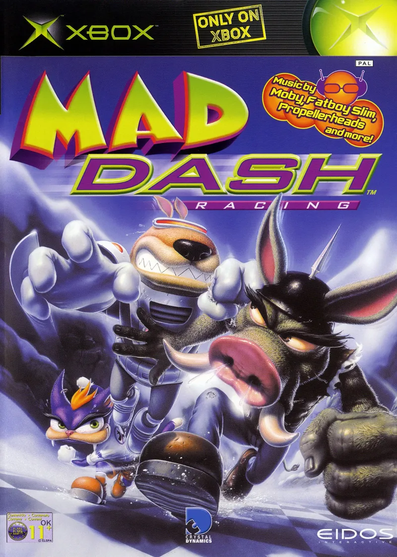 Mad Dash Racing box art